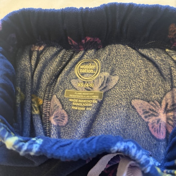 Girls Pants Leggings Lot Size 4/5 6 | 5 Pc Pull On Play School Pants - Picture 5 of 9